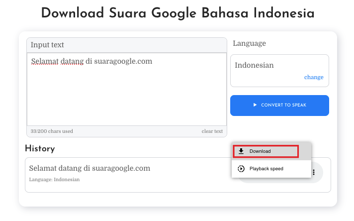 Download Backsound Suara Google